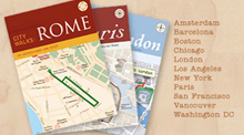 Walking Guide Cards to Paris, London, Amsterdam (Chronicle Books)